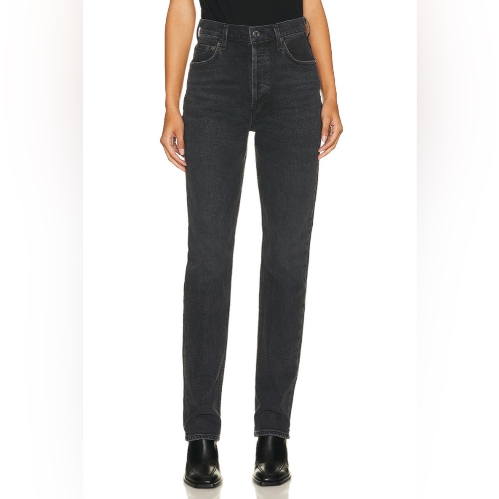 Agolde Freya High Rise Slim Jeans, Sz 28 NWT